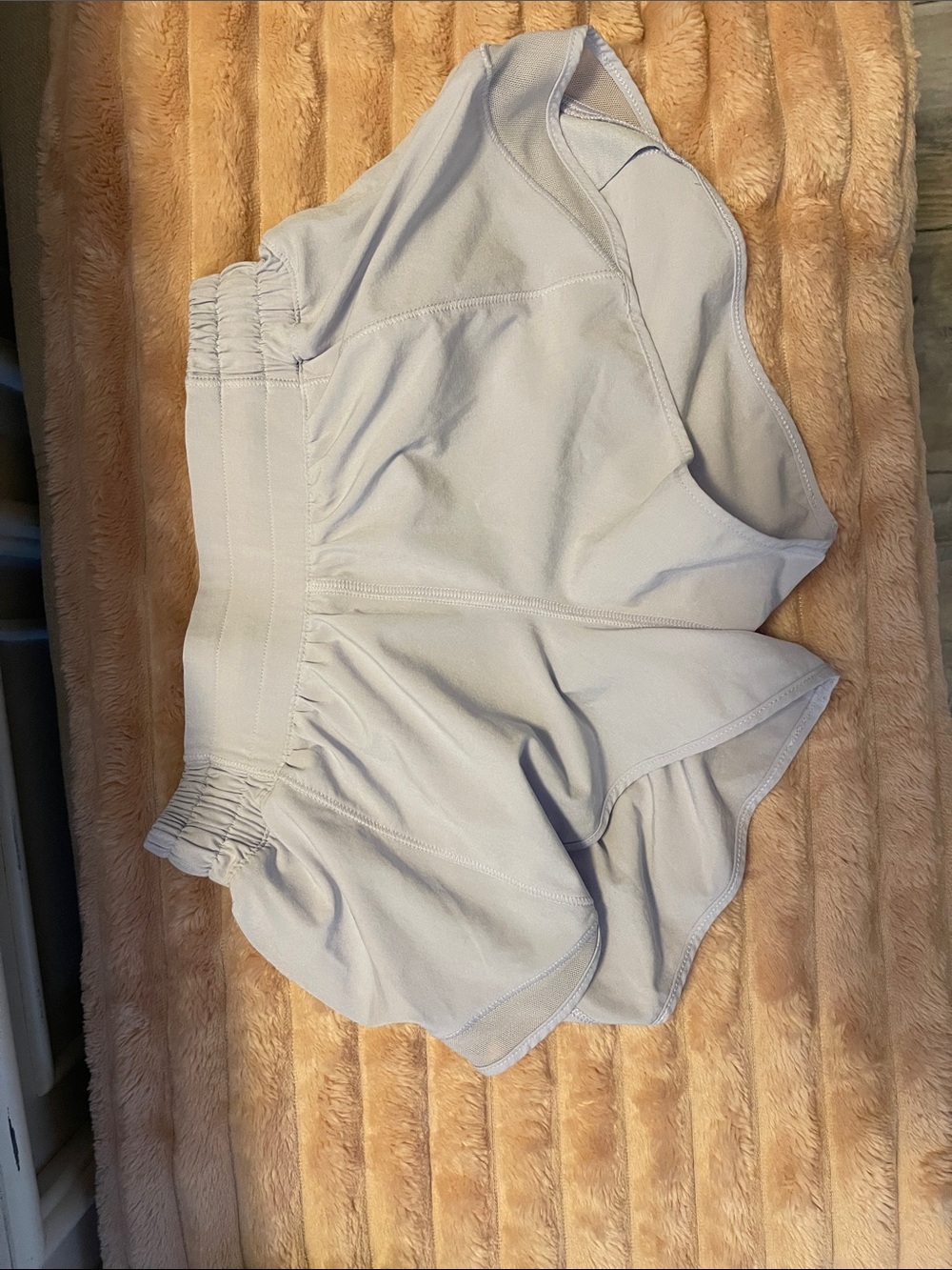lululemon athletica Women's Light Gray Athletic Shorts